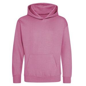 Awdis Kids Unisex  Sweatshirt / Hoodie / Schoolwear / Candyfloss Pink